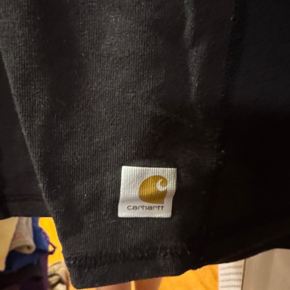 Carhartt Black Quarter-Zip Sweatshirt - Picture 2 of 5